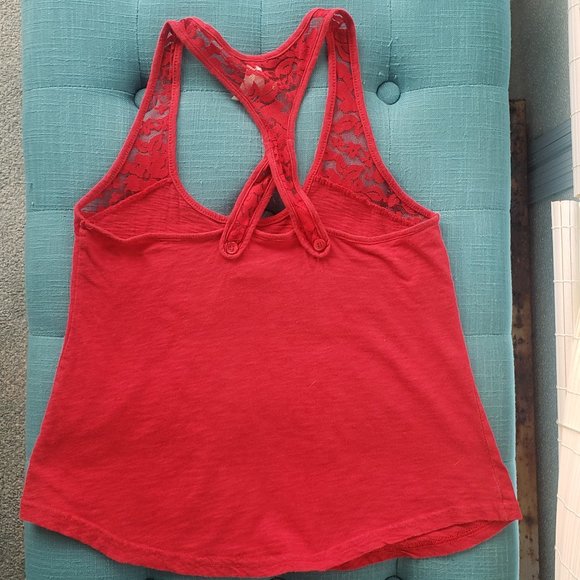 Red Raceback Tank Top S - Picture 2 of 2